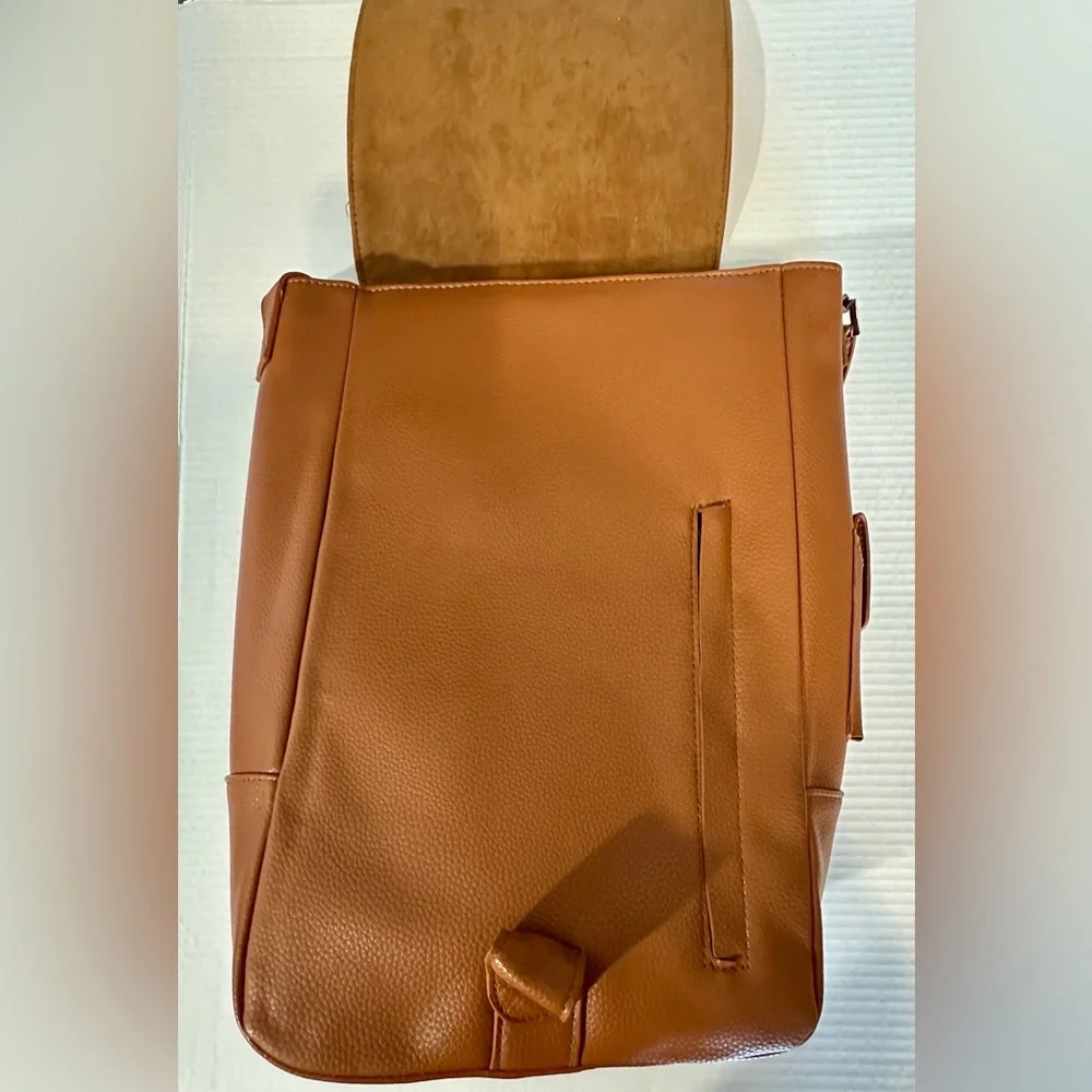 Primewear Vino‎ Two Bottle Leather Wine Tote Brown (NO Corkscrew Included) NWT